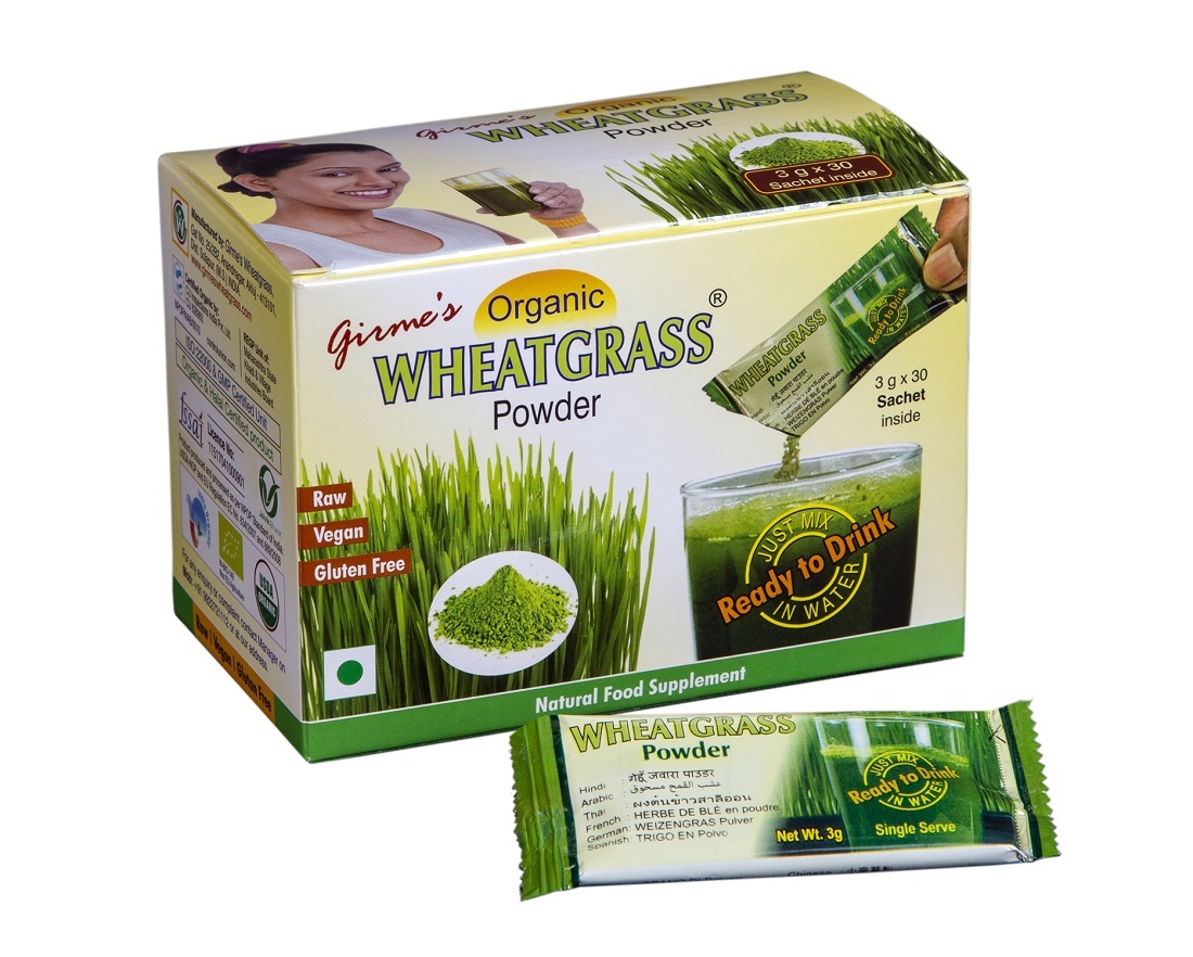 Wheatgrass Powder 3g x 30 Sachet Pack